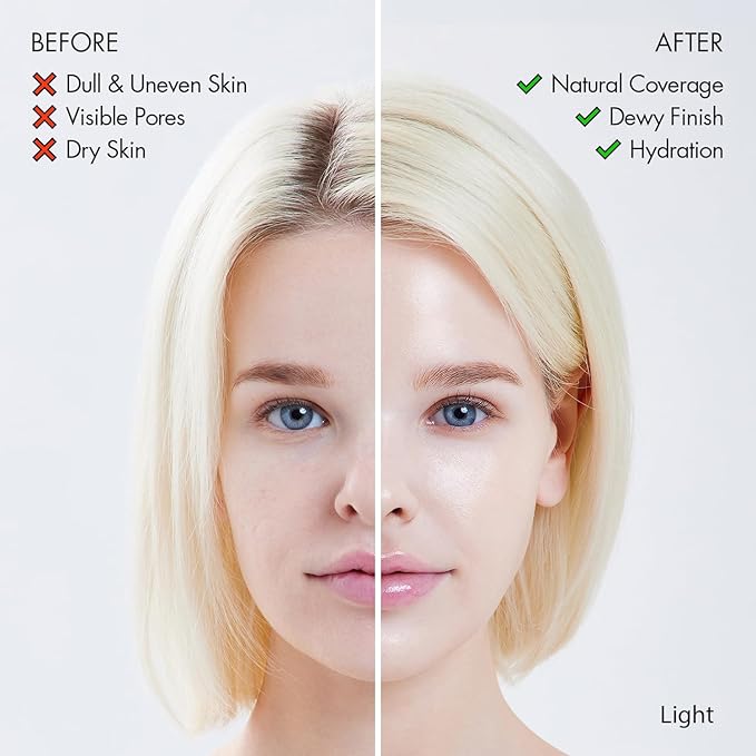 AGE20'S Signature Essence Pact SPF 50+ | Pack of 2 | 13 Ivory | Cream Foundation, Dewy Finish, Natural Coverage | Korean Cushion Foundation-BrightBean Baby
