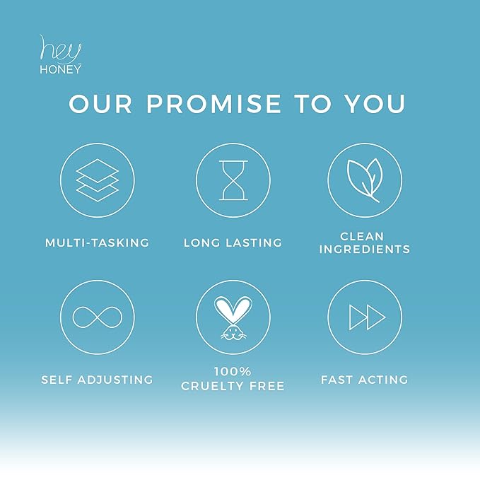 Hey Honey Skincare Be Clear - Acne Spot Treatment Overnight, Pimple Drying Lotion, Use Over Zits Whitehead & Blemishes 1 OZ-BrightBean Baby