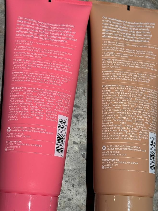 Saltair Body Lotion - 2 Pack Moisturizing Lotion For Dry Skin. Signature Scents Hydrating Body Cream with Nourishing Moisturizer Formula. Skin Care for Women and Men. 2x 10oz Tubes-BrightBean Baby