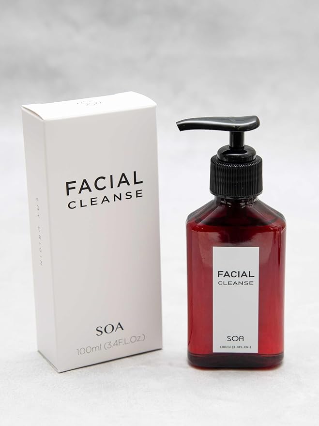 Facial Cleanse, Foaming Face Wash, Exfoliating and Hydrating Deep Skin Cleanser for Sensitive Skin-BrightBean Baby