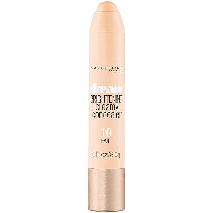 Maybelline New York Dream Brightening Creamy Concealer, Fair, 0.11 oz.-BrightBean Baby