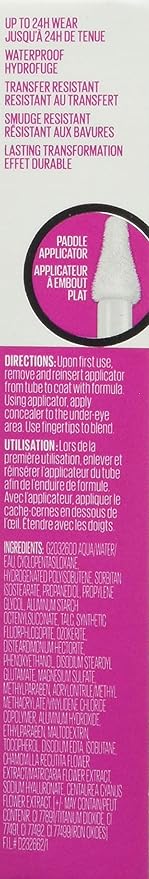 Maybelline New York Super Stay Super Stay Full Coverage, Brightening, Long Lasting, Under-eye Concealer Liquid Makeup Forup to 24H Wear, With Paddle Applicator, Warm Olive, 0.23 fl. oz.-BrightBean Baby