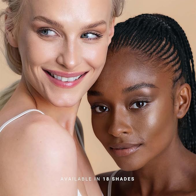 Mineral Powder Foundation - Longwear, Lightweight, Smooth Powder Formula - Blurring, Skin-Perfecting Finish - Vegan and Cruelty Free Formula - 020 Runa - 0.25 oz-BrightBean Baby