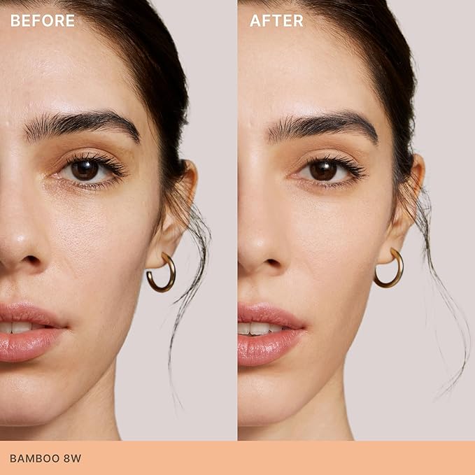 ILIA - Skin Rewind Complexion Stick - Foundation + Concealer + Skincare | Non-Toxic, Vegan, Cruelty-Free, Clean Makeup (8W - Bamboo, 0.35 oz | 10 g)-BrightBean Baby
