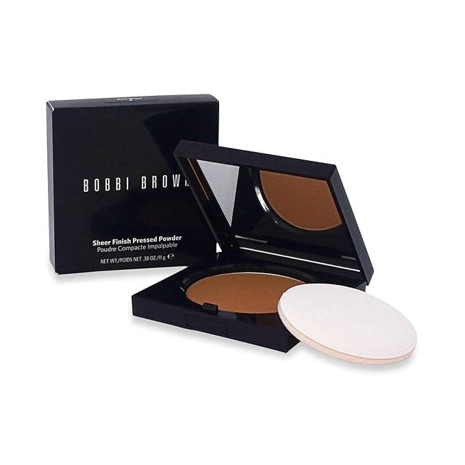 Bobbi Brown Sheer Finish Pressed Powder - 04 Basic Brown By Bobbi Brown for Women - 0.38 Ounce Powder, 0.38 Ounce-BrightBean Baby
