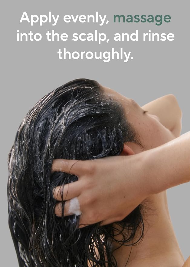 AROMATICA Rosemary Salt Scrub Shampoo - Hair Loss Korean Scalp Detox Shampoo with Rosemary Scalp Oil | Scalp Exfoliator with Salt Scrub for Oily Scalp | Sulfate Free, Silicone Free (10.5 oz / 300g)-BrightBean Baby