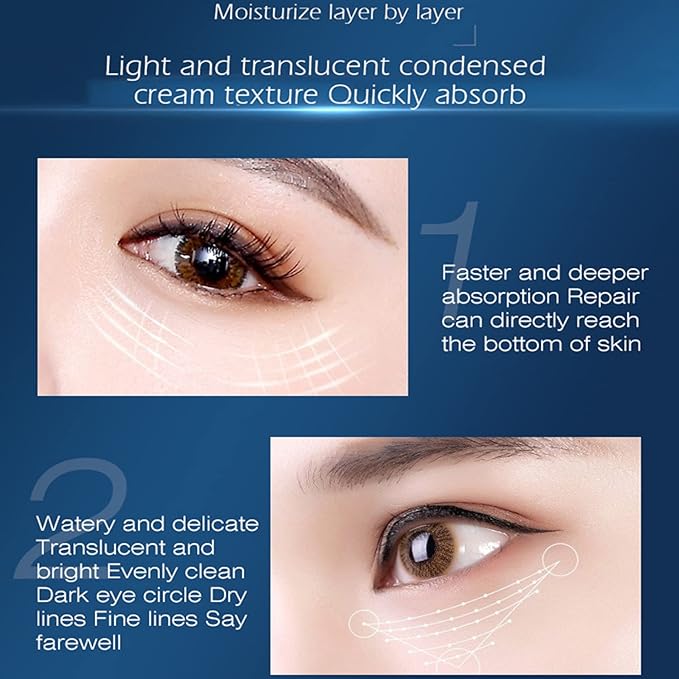 Argan Oil Eye Essence Hyaluronic Acid Anti-Wrinkle Anti-Aging Remove Eyes Pouch 25ml/0.88fl.oz-BrightBean Baby