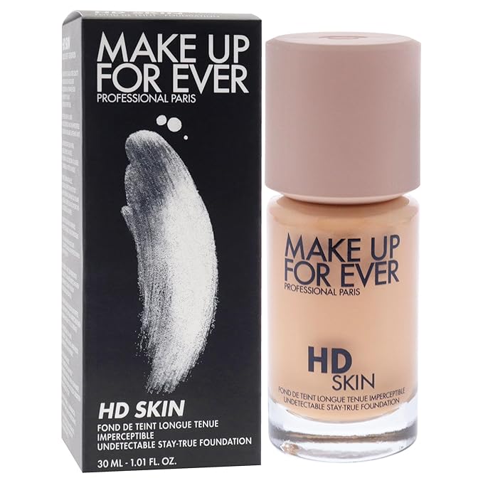 Make Up For Ever HD Skin Undetectable Longwear Foundation - 3Y40 by Make Up For Ever for Women - 1 oz Foundation-BrightBean Baby