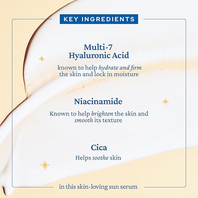 belif Milky Niacinamide Sunscreen SPF 40 – Lightweight & Invisible Sun Serum for Face with 7 Types of Hyaluronic Acid | No White Cast, Non-Comedogenic, Hydrating, Makeup-Gripping Primer (1.69 fl.oz)-BrightBean Baby