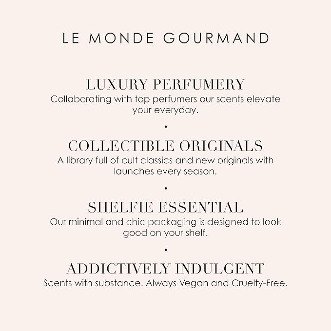 Le Monde Gourmand Pêche Délicieuse - Eau de Parfum – 1 fl oz (30 ml) - Peach, Vanilla, Caramel, Rose Perfume Notes-BrightBean Baby