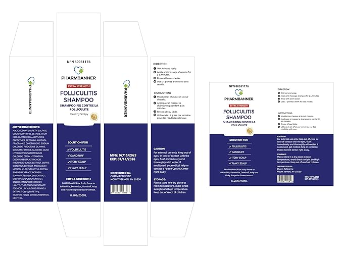 Anti-Fungal Shampoo for Folliculitis, Seborrheic Dermatitis, Scalp Psoriasis - Relieves Itchy & Dry Scalp-BrightBean Baby