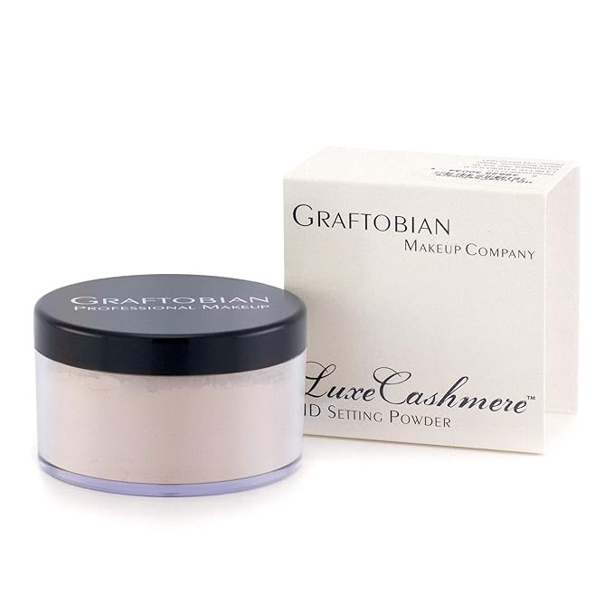 Graftobian HD LuxeCashmere Setting Powder - French Silk (0.7 oz)-BrightBean Baby