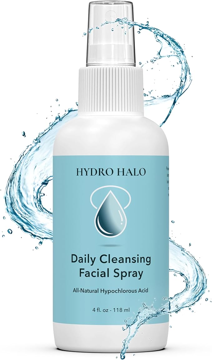 Hypochlorous Acid Spray for Face 4oz – Pure Hypochlorous Acid Spray Cleaner, Daily Cleansing Facial, pH Balanced, Plant Based, No Alcohol, USA Made-BrightBean Baby