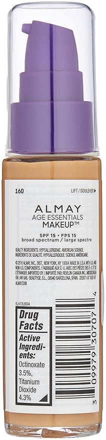 Almay Age Essentials Makeup, Medium Warm-BrightBean Baby