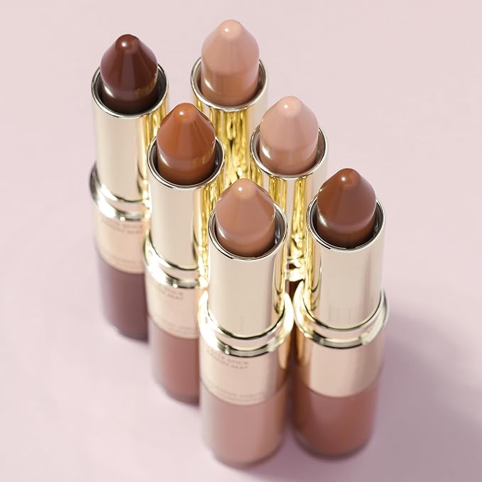Wander Beauty Dualist Matte and Illuminating Concealer Makeup - Tan - Dual-Ended Matte Concealer Stick + Liquid Concealer - Full Coverage Concealer Brightens, Firms, & Hydrates Under Eyes - 0.28 fl oz-BrightBean Baby