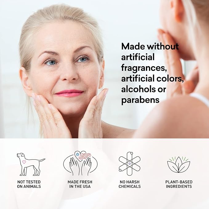 Anti Aging Eye Serum | Hydrating Eye Serum for Younger Complexion | Rapid Wrinkle Repair | Natural and Effective Eye Care | Just Nutritive | 1 Oz-BrightBean Baby