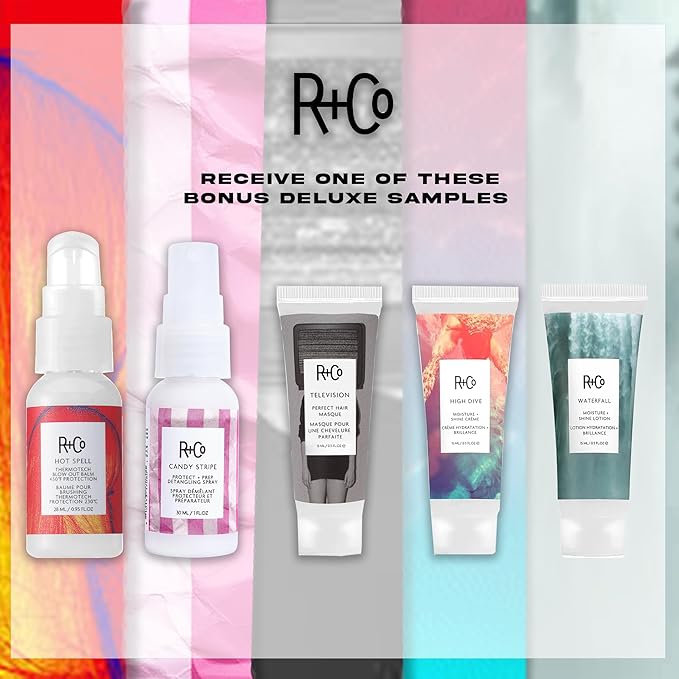 R+Co Dallas Biotin Hair Thickening Shampoo and Conditioner Set (8.5 Oz) + Deluxe Sample (.5 Oz) | For Hair Growth | Sulfate-Free | Vegan + Cruelty-Free |-BrightBean Baby
