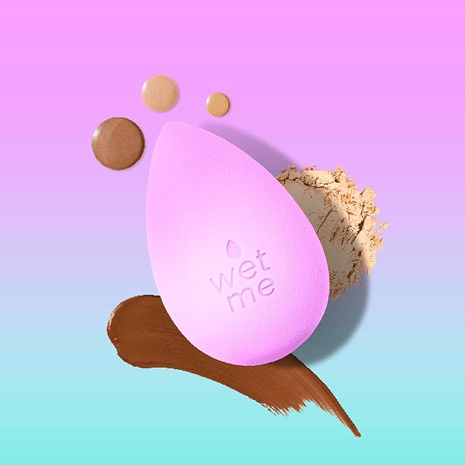 Beautyblender® | Wave Color Changing Blender Makeup Sponge | Blend Liquid Foundations, Powders and Creams | Streak Free Application | Vegan, Cruelty Free | Made in USA-BrightBean Baby
