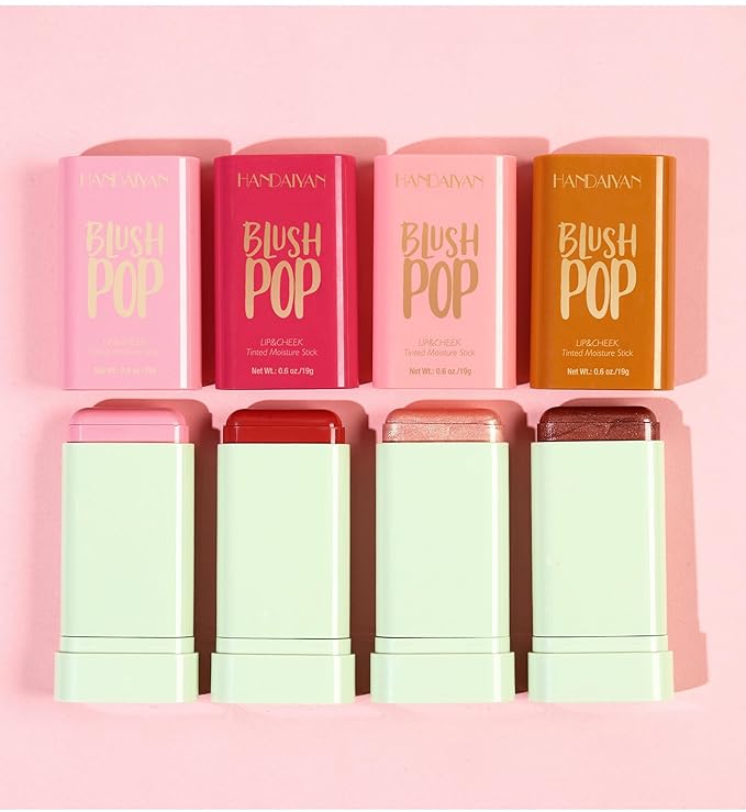 Beauty Balm Serum Boosted Skin Tint – Hydrating Tinted Moisturizer, Lightweight Solid Tinted Foundation Blush Stick for Flawless, Sheer to Medium Coverage, Radiant & Dewy Finish-BrightBean Baby