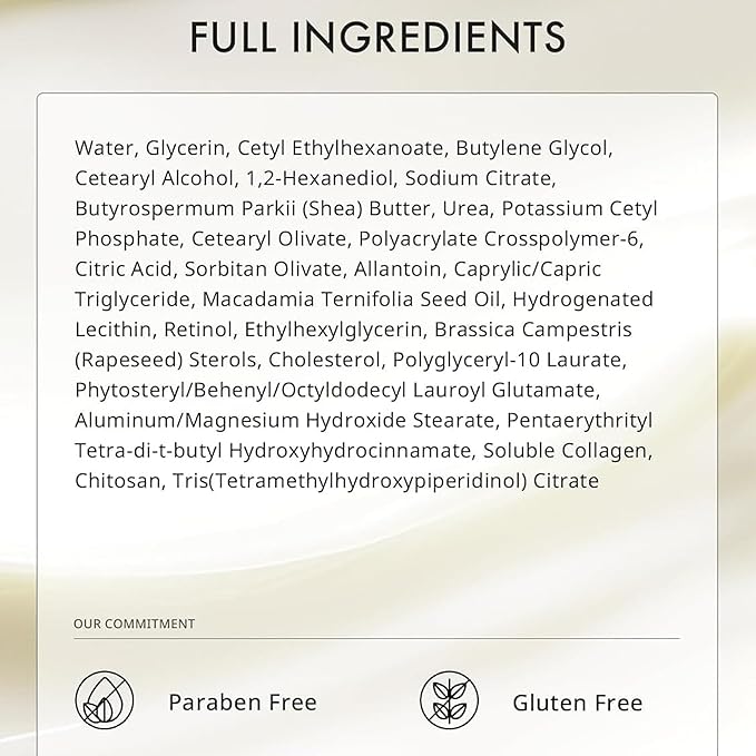 Ultra-Size Firming Retinol Body Lotion for Crepey Skin & Keratosis Pilaris with 0.05% Retinol, AHA, Collagen, Body Cream, Anti Aging Moisturizer 10.14 fl oz-BrightBean Baby