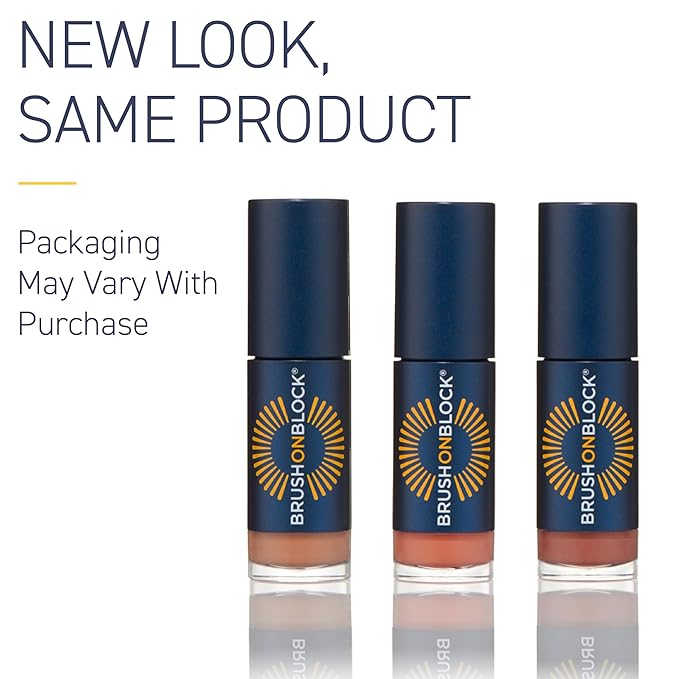 Brush On Block Sun Shine Protective Lip Oil 3 Color Variety Pack, Broad Protection Hydrating SPF 30 Mineral Sunscreen, Nude Tint, Coral, and Fig-BrightBean Baby