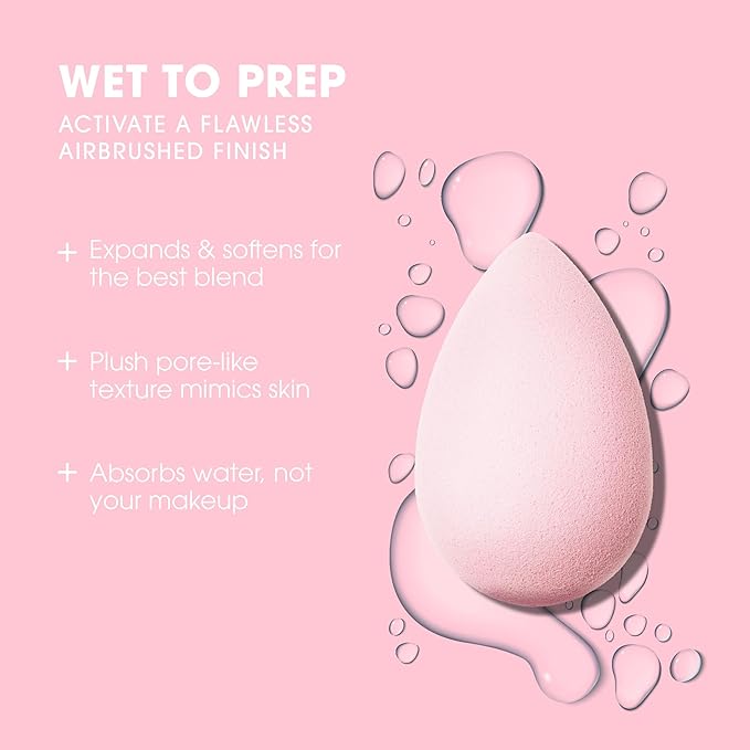 Beautyblender® | Bubble Blender Makeup Sponge | Blend Liquid Foundations, Powders and Creams | Streak Free Application | Vegan, Cruelty Free | Made in USA-BrightBean Baby