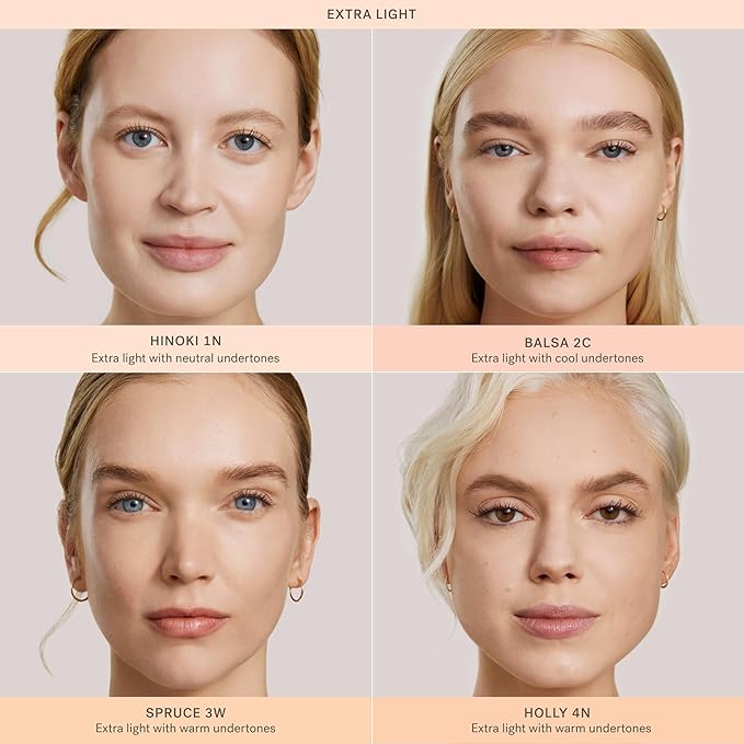 ILIA - Skin Rewind Complexion Stick - Foundation + Concealer + Skincare | Non-Toxic, Vegan, Cruelty-Free, Clean Makeup (4N - Holly, 0.35 oz | 10 g)-BrightBean Baby