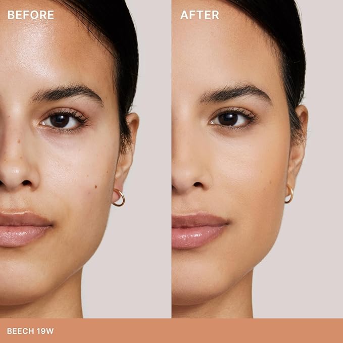 ILIA - Skin Rewind Complexion Stick - Foundation + Concealer + Skincare | Non-Toxic, Vegan, Cruelty-Free, Clean Makeup (19W - Beech, 0.35 oz | 10 g)-BrightBean Baby