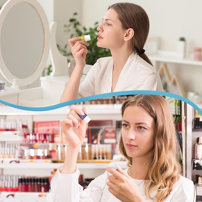 25 Pcs Thank You Gifts Mini Lip Balm Bulk Gifts for Coworkers Inspirational Appreciation Gifts Natural Ingredients Dry Chapped Lip Care Products for Employee Women Teacher, Assorted Flavors-BrightBean Baby