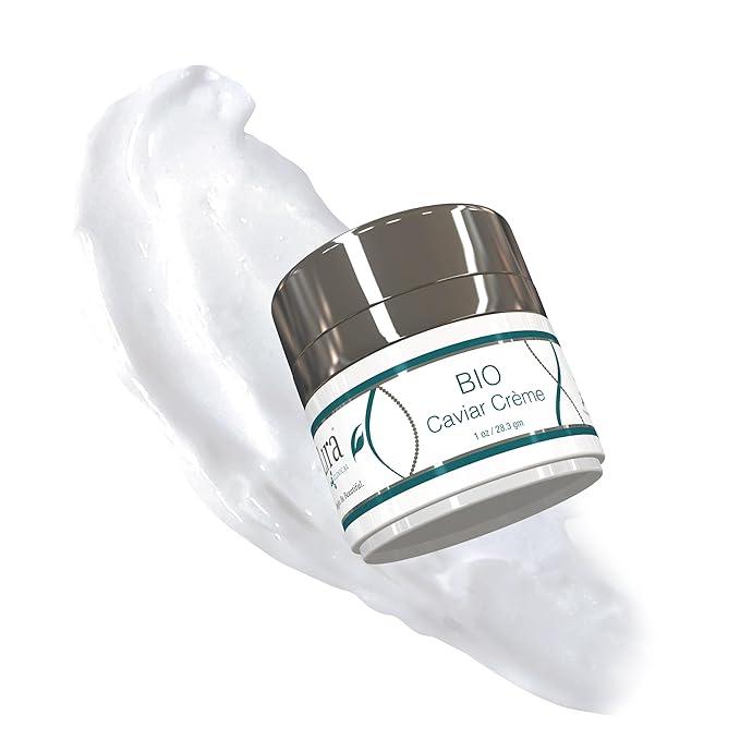 Lira Clinical BIO Caviar Crème - Daily Hydrating Facial Moisturizer with Advanced Peptide Complex and Vitamin C - Night Cream for Dry Skin - Travel Size Nourishing Cream for Skincare Routine - 1 oz-BrightBean Baby