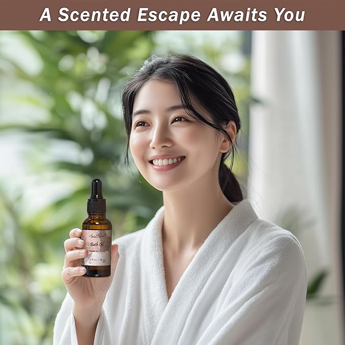 Bath Spa Gift Sets - Luxury Basket With Coconut & Vanilla - Spa Kit Includes Wash, Bubble Bath, Lotion, Bath Salts, Body Scrub, Shower Puff, Bathbombs, Soap in Wooden Basket-BrightBean Baby