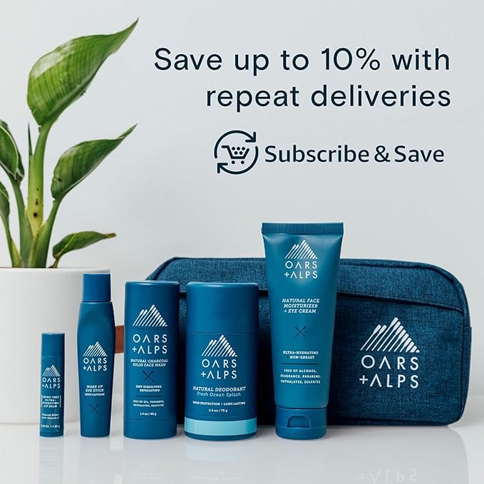 Oars + Alps Sunscreen Spray for Face & Body, SPF 70 Spray Sunscreen Infused with Vitamin C & Antioxidants, No White Residue, Water & Sweat Resistant, All Skin Types, Lightweight, Hydrating, 6oz, 1pk