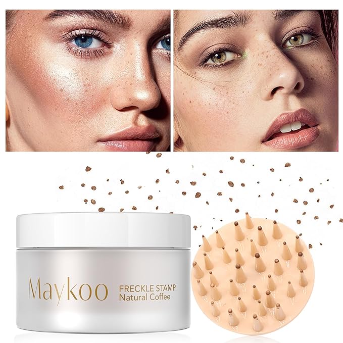 Freckle Pen Natural Like, Freckle Stamp Freckles Makeup, Fake Freckles Stamp Air Cushion, Magic Freckle, Natural Coffee, 15 g-BrightBean Baby