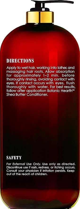 Botanic Hearth Apple Cider Vinegar Shampoo | Clarifying And Nourishing, Reduces Itchy Scalp, Dandruff & Frizz | Sulfate Free, For All Hair Types, Men And Women | 16 Fl Oz-BrightBean Baby