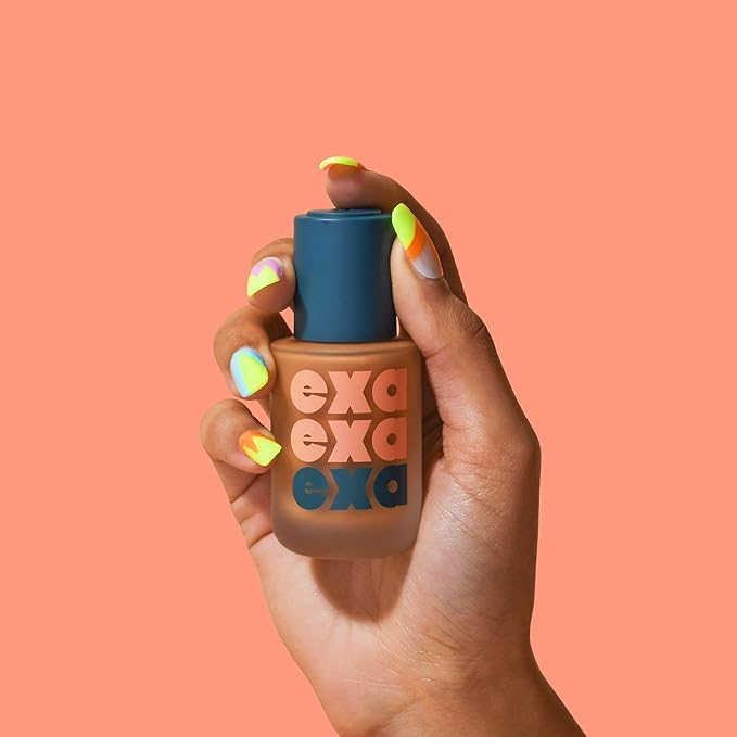 Exa Beauty - Natural High Fidelity Foundation | Clean, Vegan, Cruelty-Free Makeup (Brandy 310)-BrightBean Baby