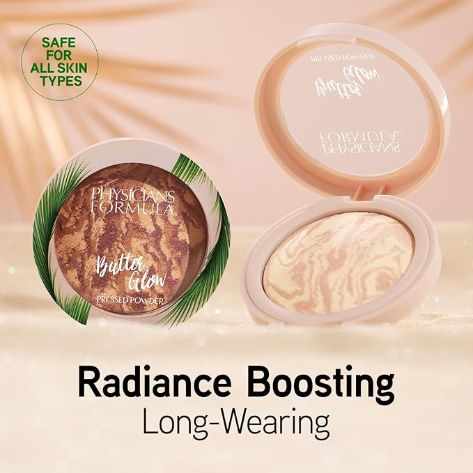Physicians Formula Butter Glow Pressed Powder Natural Glow-BrightBean Baby