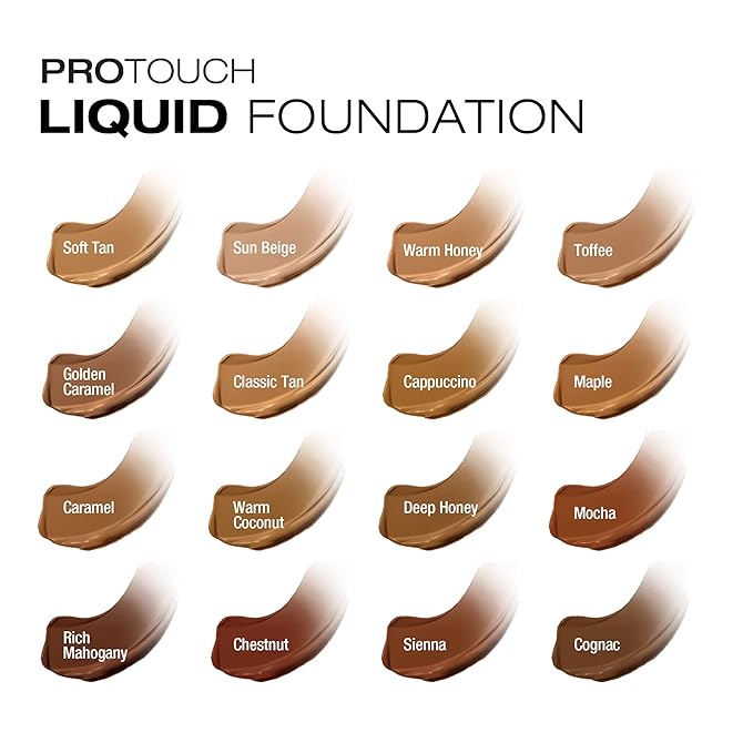 Kiss New York Professional Liquid Foundation - Lightweight and Hydrating Formula, Natural Finish, Control Shine, Cover Pores, Medium to Full Coverage, Green Tea Extract (Cappuccino)-BrightBean Baby