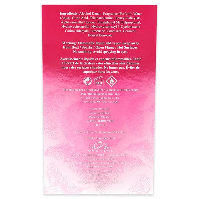 Paris Hilton Can Can Burlesque Eau De Toilette Spray for Women, 3.4 Ounce-BrightBean Baby