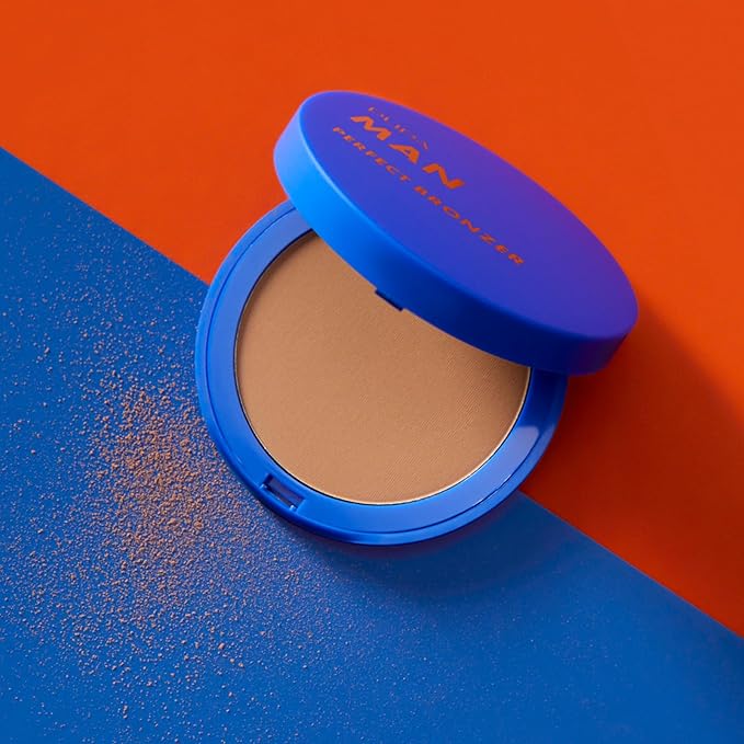 Pupa Milano Perfect Bronzer Perfecting Powder, 001, 0.229 oz - Bronzer Powder - Enriched with Cornstarch and Kaolin - Matte Bronzer - Makeup for Men-BrightBean Baby