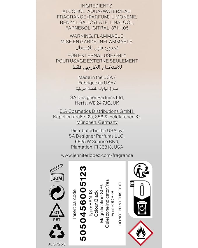 Jennifer Lopez JLove Body Mist, 240ml (8fl oz)-BrightBean Baby