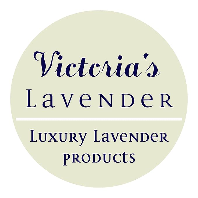 Victoria's Lavender Natural Body Products Gift Set - Handmade Soap, Hand & Body Lotion, Lip Balm, Body Candle Skin Care Sets & Kits, Lavender Bath and Body Products for Women, Vanilla Lavender-BrightBean Baby