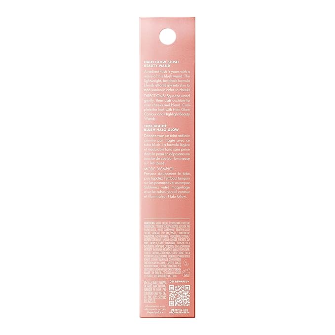 e.l.f. Halo Glow Blush Beauty Wand, Liquid Blush Wand For Radiant, Flushed Cheeks, Infused With Squalane, Vegan & Cruelty-free, Berry Radiant-BrightBean Baby