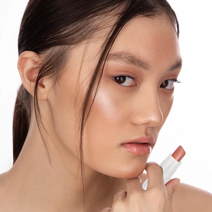 NICENEEDED 15 Pcs Lip Balm Tubes, Empty DIY Lipstick Tubes, Refillable 5g Lip Balm Containers Plastic Lip Gloss Tubes Deodorant Containers with White Caps Twist Tubes for making Gifts, Travel-BrightBean Baby