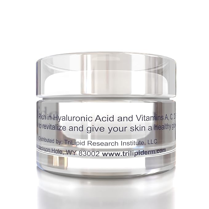 Trilipiderm Rehydration Night Crème .5oz Travel Size Night Rejuvenation with Anti-Aging Hyaluronic Acid and Retinol-BrightBean Baby