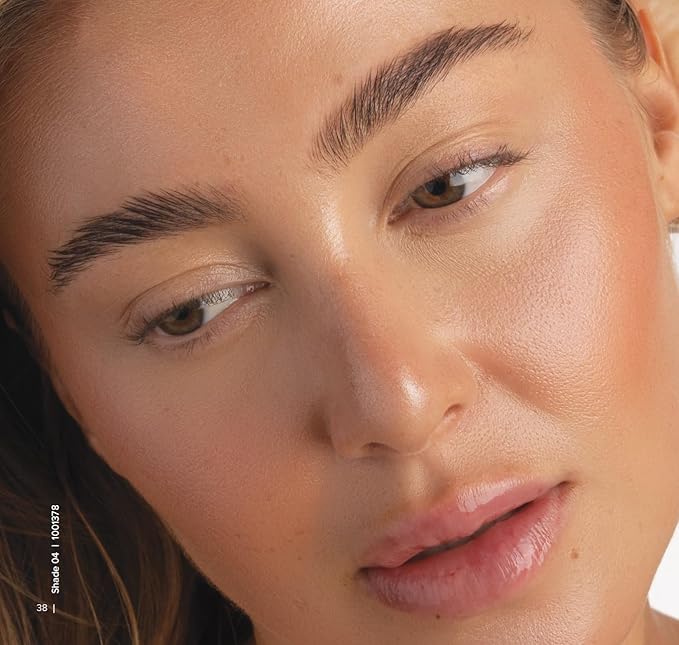 FARMASI Vfx Pro Liquid Concealer Makeup, All-in-one Full Coverage, Highly Pigmented Concealer for All Skin Type, Hide Shadows & Imperfections, Enhance Skin Fullness Foundation Concealer 0,24 Fl Oz W04-BrightBean Baby