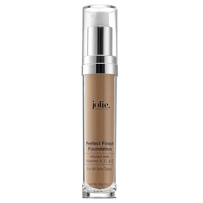 Jolie Perfect Finish Liquid Foundation Makeup SPF 15 Oil Free (MW3)-BrightBean Baby