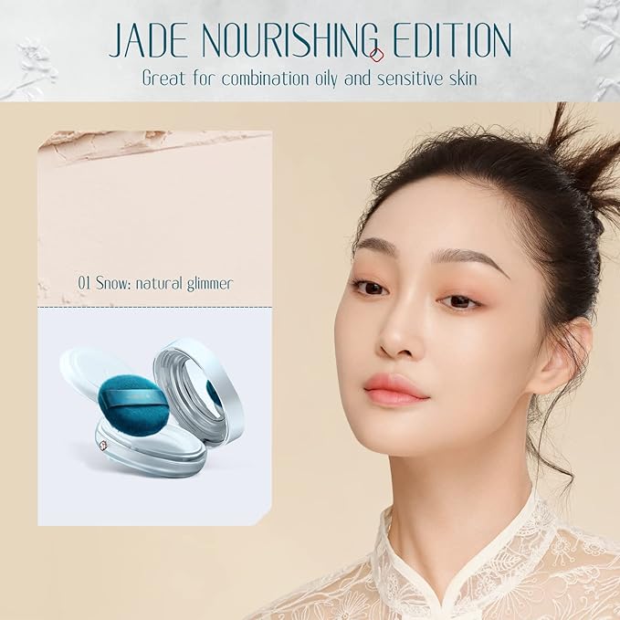 FLORASIS Flawless Jade Breathable Setting Powder (01 Snow)-BrightBean Baby