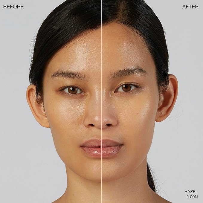 Ogee Sculpted Complexion Foundation Stick (Hazel 2.00N - Light, Golden Undertones) Full Coverage Foundation Makeup - Instantly Balance & Even Complexion - 70% Organic Ingredients-BrightBean Baby