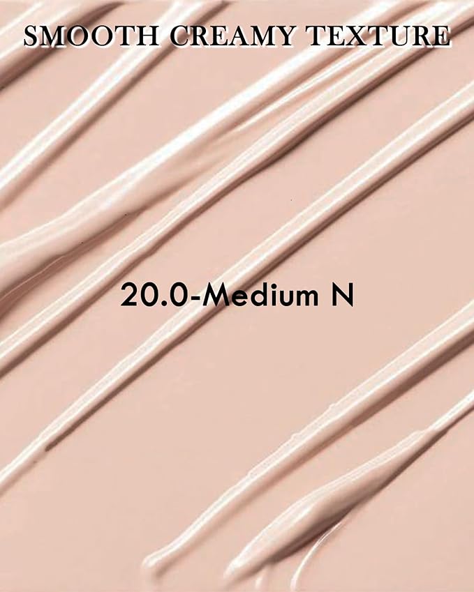 2 PCS Under Eye Concealer Full Coverage, Waterproof Color Correcting Concealer All Day Coverage Dark Circles, Puffiness, Redness, Lightweight Cream Foundation Brightener, Natural Matte Finish, Medium-BrightBean Baby