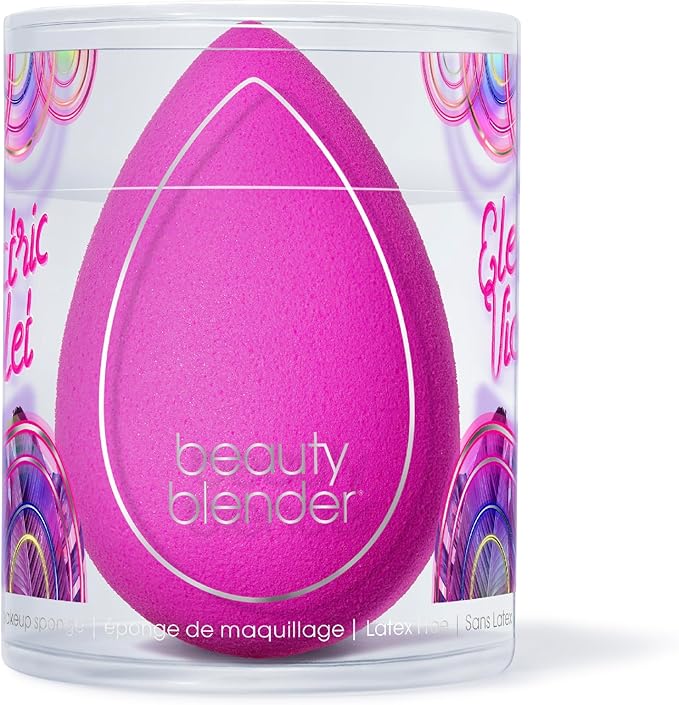 Beautyblender® | Nova Beauty Blender Makeup Sponge, Super-Soft Foam Easily Blends Foundations, Powders & Creams, Made in USA, Reusable, Washable, Streak Free Application, Vegan, Cruelty Free-BrightBean Baby